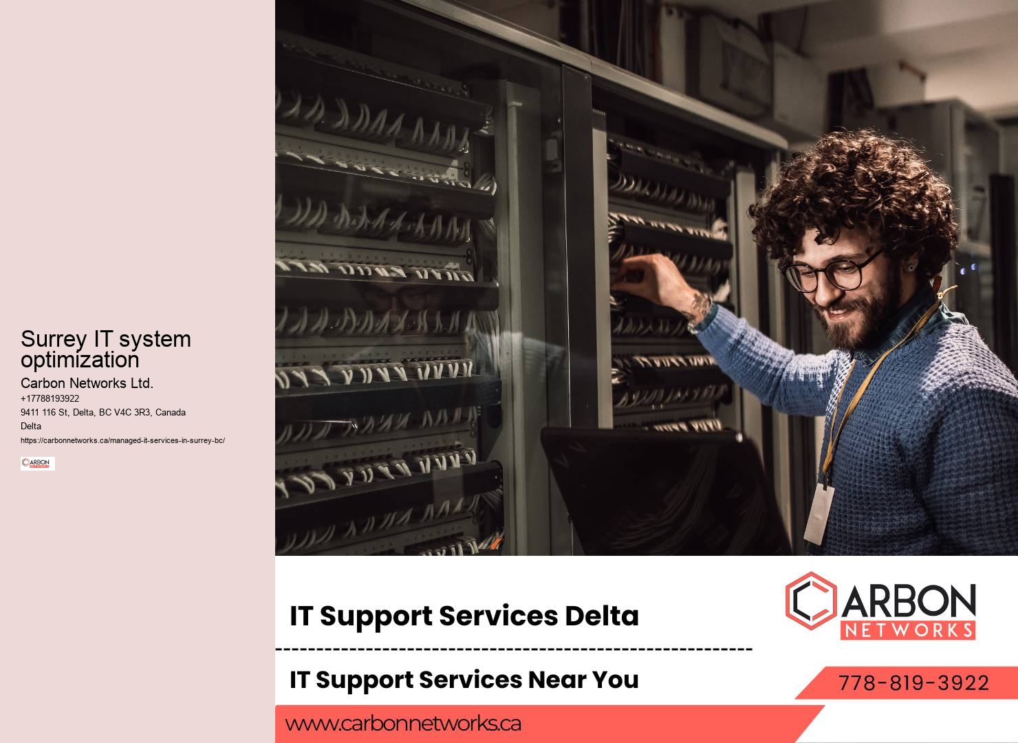 Proactive helpdesk support in Surrey